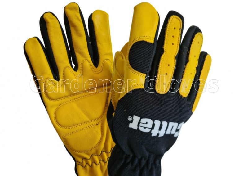 Yellow cutter gloves cheap